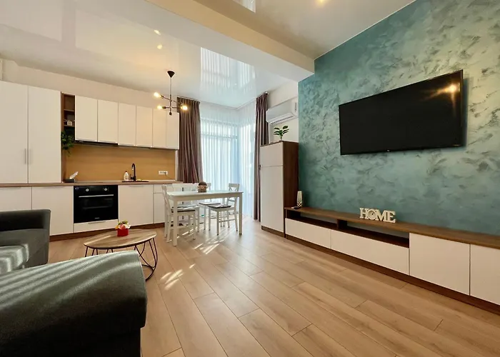 Seaside Mamaia Nord 公寓 那沃达利